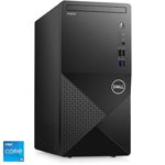 Sistem Desktop PC Dell Vostro 3020 MT, cu procesor Intel Core i5-13400, 8GB Ram, 512GB SSD, Intel Integrated Graphics, Ubuntu, Negru