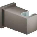 Cot de iesire Grohe Euphoria Cube 26370AL0, 1\/2 inch, universal, filet tata, suport, mat, hard graphite