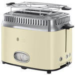 RUSSELL HOBBS Hobbs 21682-56 Retro Vintage Cream Toaster