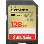 Extreme SDXC 128GB 180/90 MB/s V30 UHS-1 U, SanDisk