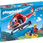 Salvatori montani cu elicopter playmobil action, Playmobil