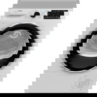 Uscator de rufe BEKO B5T69233, Pompa de caldura, 9kg, 15 programe, Clasa E, alb