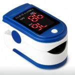 Puls-oximetru LED de Precizie, Puls 25-250 BPM , Saturatie Oxigen 70-100% + Bratara Textila