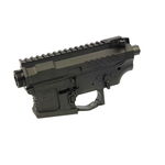 PLASTIC RECEIVER SET FOR CM16 SERIES - BLACK, G&G ARMAMENT