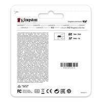 MicroSD Kingston Canvas GO Plus 256GB, Class 10 - UHS I, U3, V30, A2, Kingston