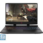 Notebook / Laptop HP Gaming 15.6'' OMEN 15-dc1035nq, FHD IPS 144Hz, Procesor Intel® Core™ i7-9750H (12M Cache, up to 4.50 GHz), 16GB DDR4, 512GB SSD, GeForce GTX 1660 Ti 6GB, Free DOS, Black