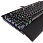 Tastatura Gaming Mecanica Corsair K65 Rapidfire Compact RGB LED Cherry MX Speed Layout US