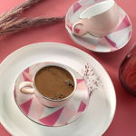 Set cești de cafea, Multicolor, 7x5x7 cm, Kütahya Porselen