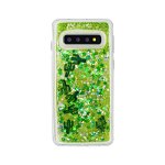 Husa de protectie, Fluid Case Cactus, Xiaomi Mi 9 Lite, Verde/Transparent, OEM