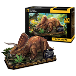 Puzzle 3D - Triceratops, 44 piese