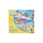 Puzzle 4 in 1 Spongebob - In vacanta - 6,9,15,20 DE PIESE