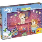 Puzzle de colorat - Bluey si ora de povesti (24 piese)