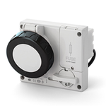 Priza interblocabila\n16A 3P+N+E 5h 600-690V 50Hz 60Hz 136X125MM terminal cu surub Cu interblocaj mecanic, Scame