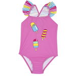 Costum de baie Chicco intreg, Roz, 07219-64MC, Chicco