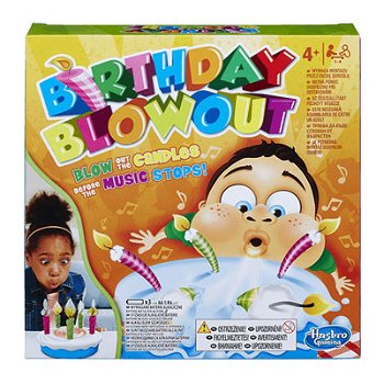 Joc Birthday Blowout 4ani+  Multicolor, Hasbro