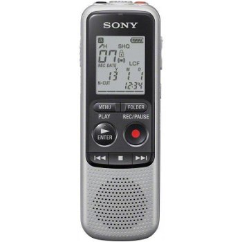 Reportofon digital SONY ICD-BX140, 4GB, argintiu