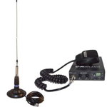 Kit Statie radio CB Midland Alan 100 Plus + Antena PNI ML160 cu magnet (Negru)