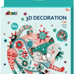 Set creatie - Decoratiune 3D - Pisica | Avenir, Avenir