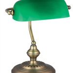 Lampa de birou Bank verde, 4038, Rabalux, Rabalux