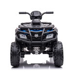 Atv electric 12V cu roti EVA si scaun din piele Nichiduta XT-Speed Blue, Nichiduta