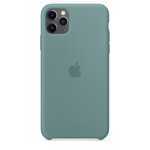 Capac protectie spate Apple Silicone Case pentru iPhone 11 Pro Max - Cactus