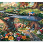 Puzzle Schmidt - Thomas Kinkade: Disney, Alice In Wonderland, 1000 piese