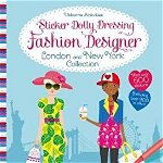 Sticker Dolly Dressing Fashion Designer London and New York