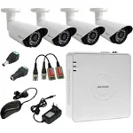Kit supraveghere video 4 camere exterior iUni, Full HD, 2MP Sony, IP68, 36 LED IR, DVR 4 canale