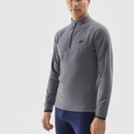 Lenjerie termoactivă din fleece (bluză) pentru bărbați - gri, 4F Sportswear