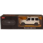 Masina cu telecomanda Mercedes-Benz G63 alb, 1: 24, Rastar, Rastar