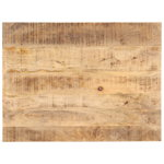 vidaXL Blat de masă, 90x60 cm, lemn masiv mango, 25-27 mm, vidaXL