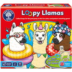 Joc educativ Lame cu colaci LOOPY LLAMAS, Orchard Toys
