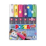 Posca Paint Marker 6 Culori PC-1M Fine Basic Set