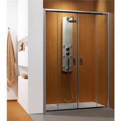 Ușă glisantă pentru nișă Radaway Premium Plus DWD, 140x190 cm, sticlă securizată transparentă, profil crom