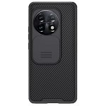 Husa telefon Nillkin, Cu protectie camera pentru OnePlus 11, TPU, Negru, Nillkin