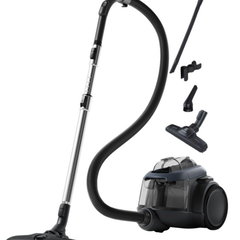 Aspirator fara sac Electrolux EL61C3DB 700 W 1 6 l filtrare in 6 trepte filtru Hygiene 12 lavabil perie ParkettoPro albastru denim