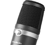 Microfon AverMedia Gaming AM310 USB, Digital, Negru, AVerMedia
