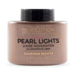 Makeup Revolution Pearl Lights Loose Highlighter Rozświetlacz w pudrze Savana Nights 25g, Makeup Revolution