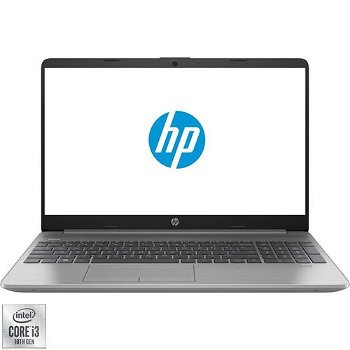 Laptop HP 250 G8, Procesor Intel® Core™ i3-1005G1, 4 M Cache, up to 3.40 GHz, 15.6" FHD, 8 GB, 512 GB SSD, Intel® UHD Graphics, Argintiu