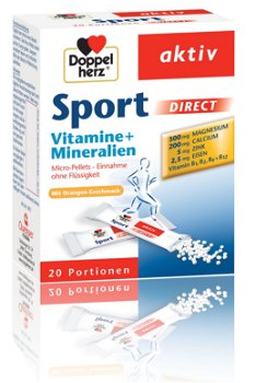 Sport Direct granule, 20 plicuri, Doppelherz, DOPPELHERTZ