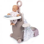 Valiza multifunctionala Luka Baby Nurse, set 6 accesorii, pentru papusi pana la 42cm