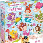 Czuczu Puzzle 60 element?w Magiczne puzzle - Syrenki, Czuczu