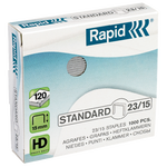 Capse Rapid Standard, 23/15, 80-120 coli ,1000 buc/cutie, RAPID