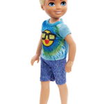 Papusa Mattel Barbie Club Chelsea Mini Boy Doll-emoji Tie Die Boy Doll 