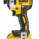 DeWALT DCF887D2-QW Masina de insurubat cu impact cu prindere bit pe acumulator 18 V 3250 RPM negru/galben