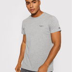 Pepe Jeans Tricou Original Basic PM508212 Bej Slim Fit