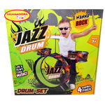 Set de Tobe cu Scaunel pentru Copii Jazz Drum, SALAMANDRA KIDS®, SALAMANDRA KIDS