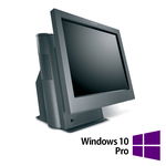 Sistem POS Second Hand Toshiba SurePOS 500 Series 4852-E66, 15 Inch 1366 x 768 LCD TouchScreen, Intel Core2 Quad Q6700 2.66GHz, 4GB DDR2, 128GB SSD, Fara Capac Spate + Windows 10 Pro, TOSHIBA