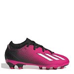 adidas Performance, Pantofi pentru fotbal X Speedportal C, Alb/Fucsia/Negru, 43 1/3