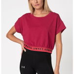 Tricou crop pentru fitness Featherweight